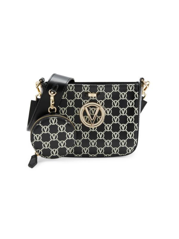 Yvette Monogram Leather Crossbody Bag | Saks Fifth Avenue OFF 5TH