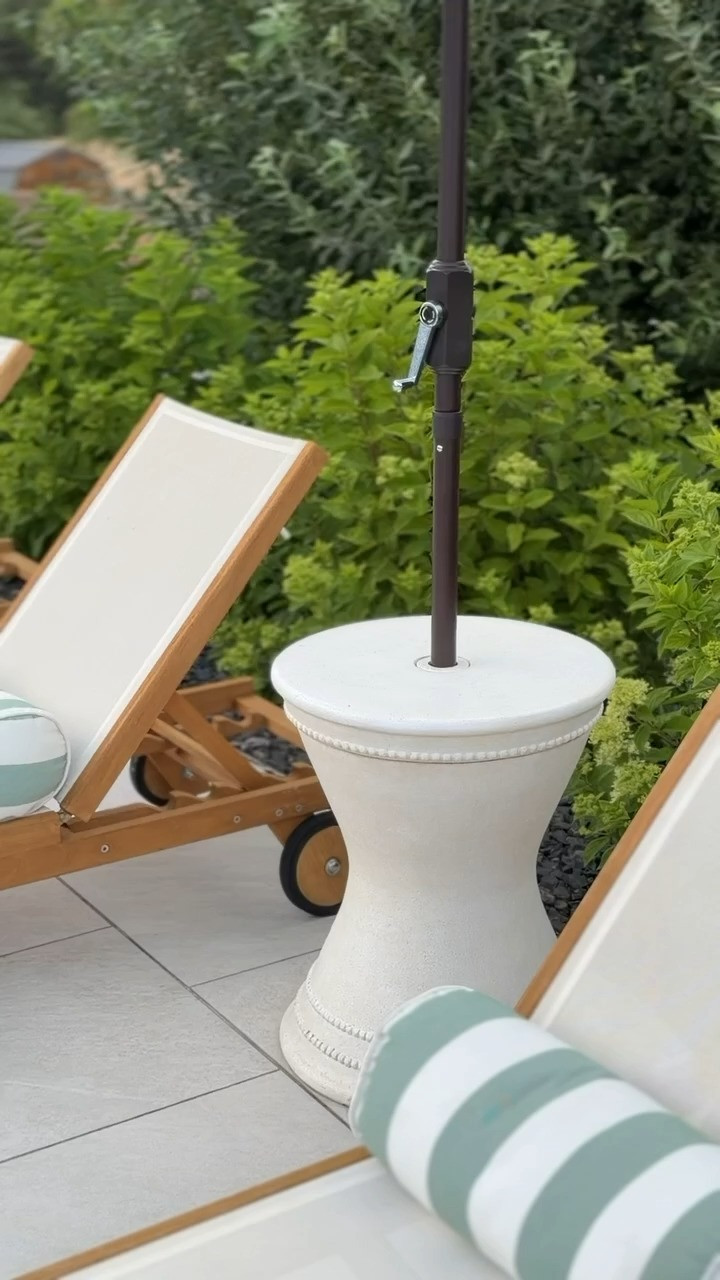 These umbrella tables are a game changer! It adds the perfect functional and aesthetic touch to the pool area!

home decor, interior design, pool 

 #LTKmomlife #LTKOver40