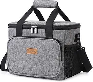 Lifewit Large Lunch Bag 24-Can (15L) Insulated Lunch Box Soft Cooler Cooling Tote for Adult Men W... | Amazon (US)