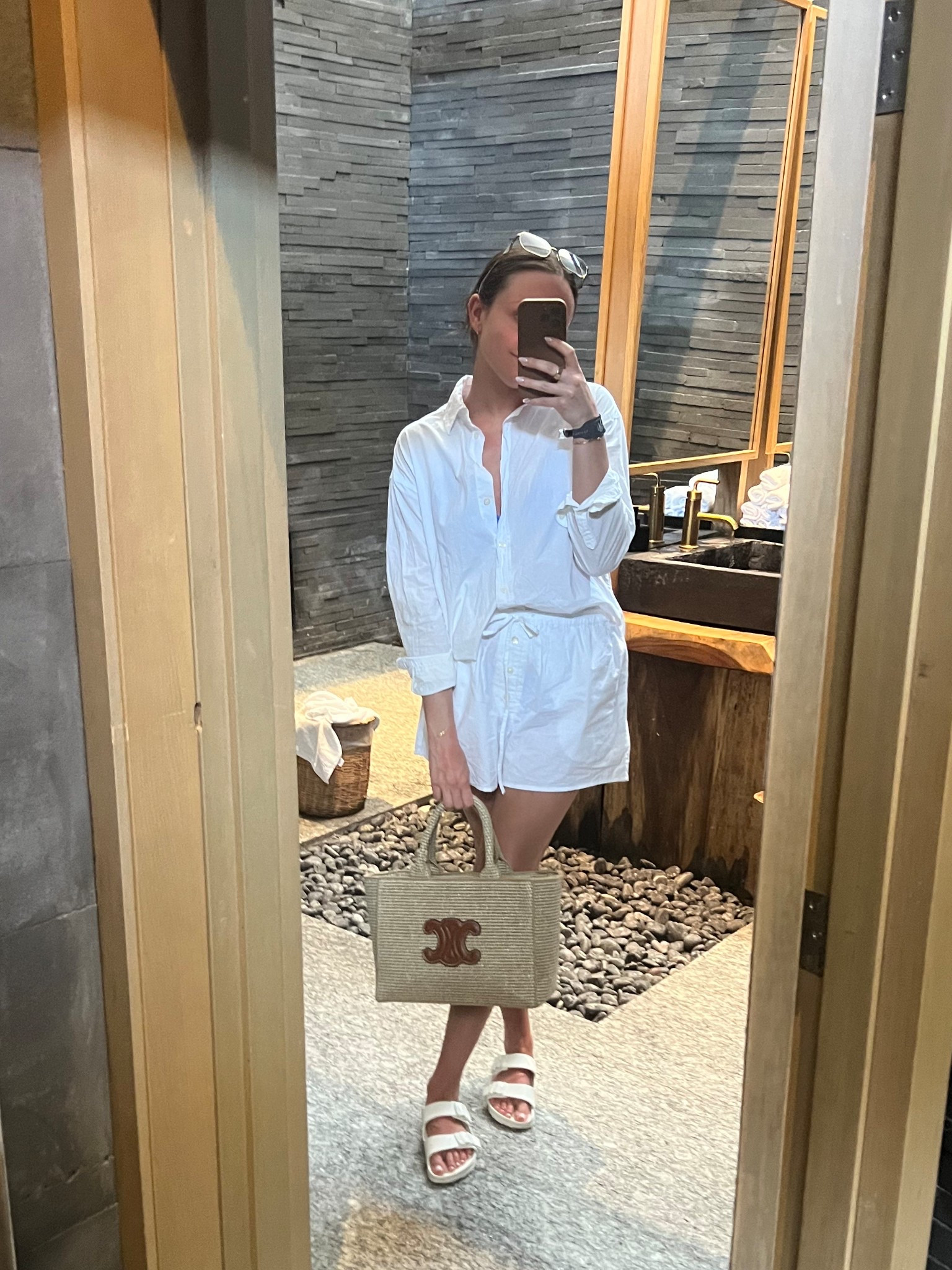 Finally found the perfect white linen set for this spring/summer. I wore this 3 times on my 7 day vacation because it is just that good. Perfect to throw on as a cover up or to run around in as the weather starts to get warmer. 

#LTKPetite #LTKSeasonal #LTKSwim
