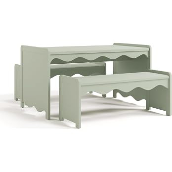 Amazon.com: Storkcraft Casablanca Montessori Indoor Kids Table & Bench Set – Premium Kids Activ... | Amazon (US)