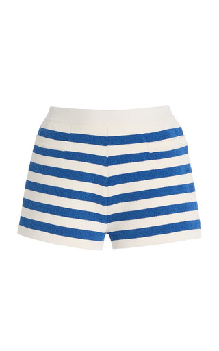 Ari Striped Knit Shorts | Moda Operandi (Global)