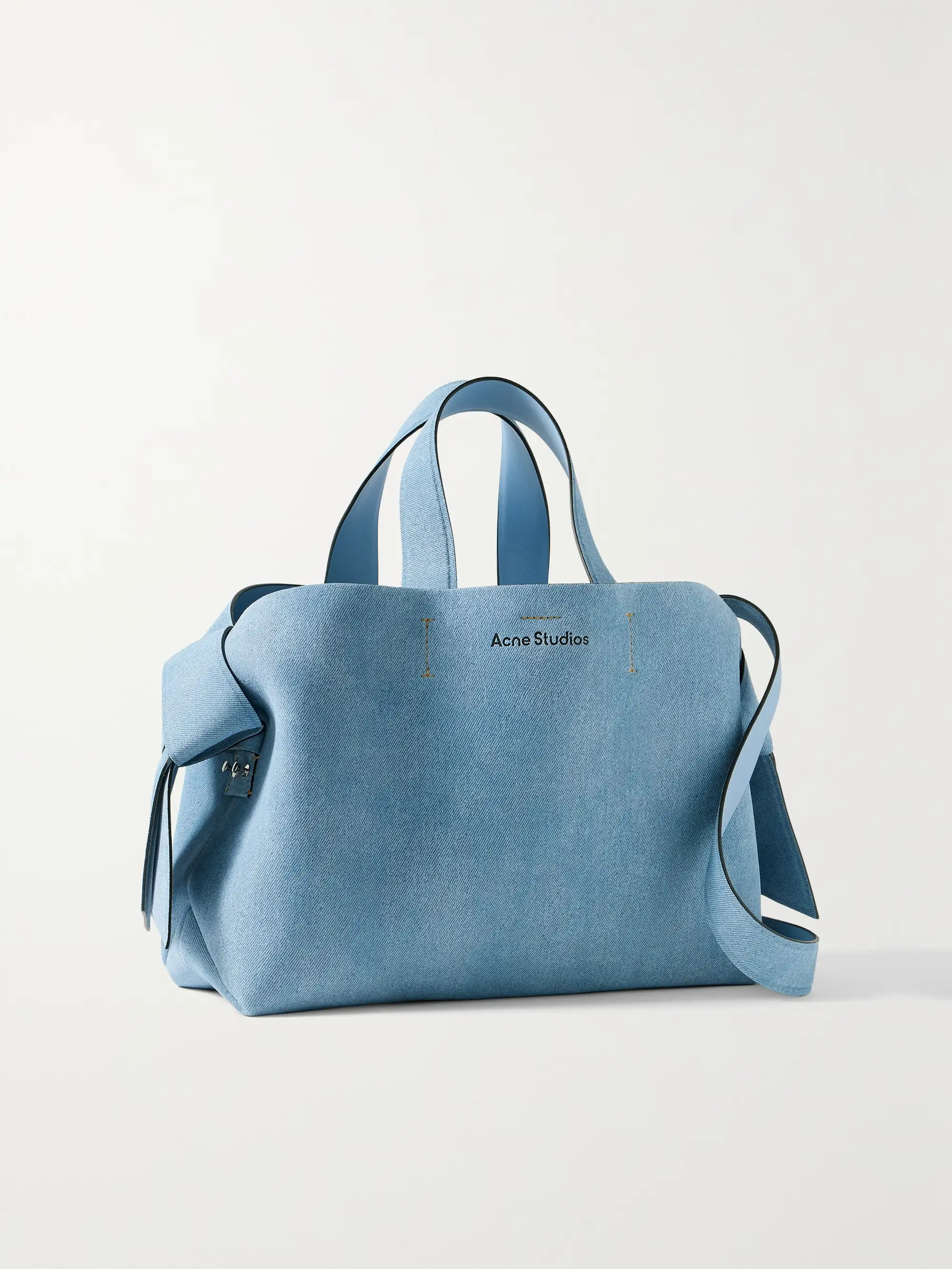 Musubi knotted printed suede shoulder bag | NET-A-PORTER (UK & EU)