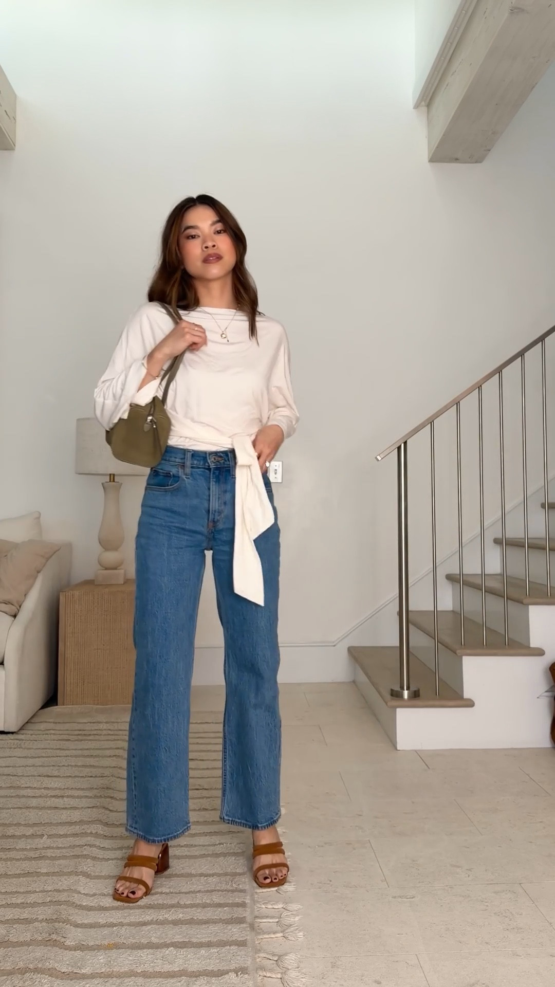 Sizing info: 
top size XS
jeans size Size 23 Extra Short in Medium wash

petite fashion, get dressed with me, outfit inspiration, ootd, nashville outfit, Nashville influencer, petite style, vacation style, casual outfits, mom style, petite pants, spring outfits, spring outfit info, spring pants, spring outfit idea, spring top, spring bag, spring blouse, spring shoes, spring jeans, straw bag, 

 @Anthropologie 

#LTKootd #LTKPetite #LTKmomlife