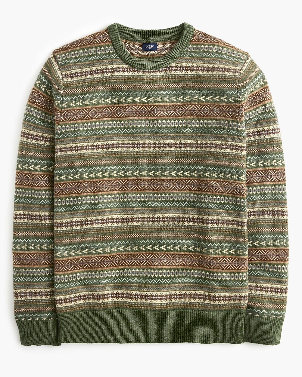 Fair Isle sweater in supersoft lambswool-blend | J.Crew Factory