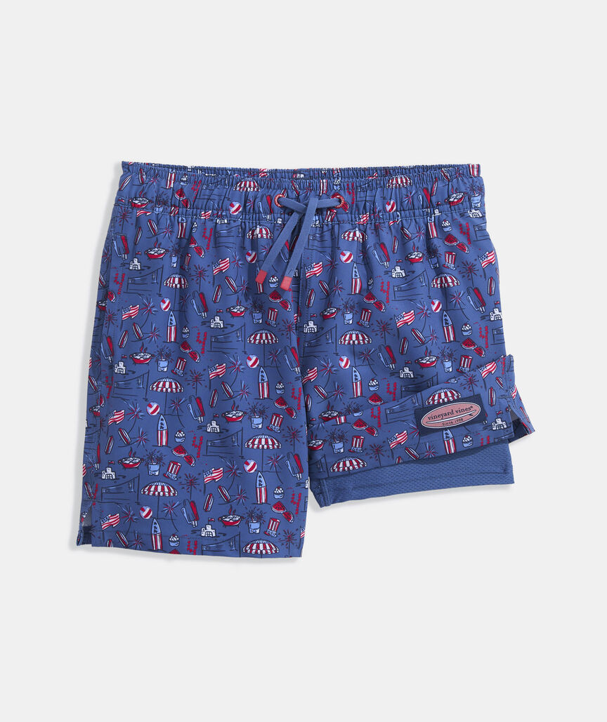 Boys' Short Liner Chappy Swim Trunks | vineyard vines
