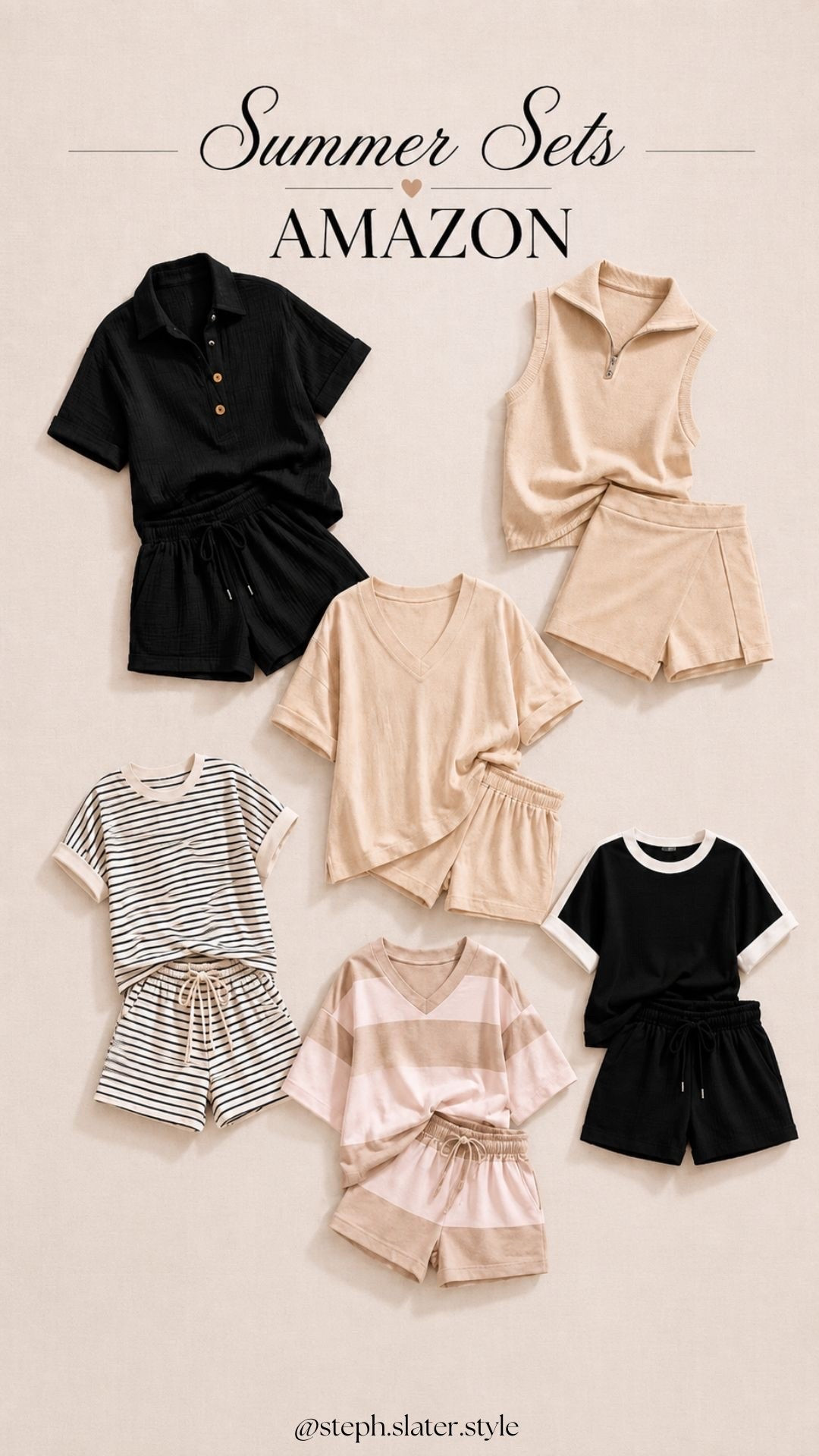 Summer sets from Amazon I adore.

#LTKSeasonal #LTKOver40 #LTKootd