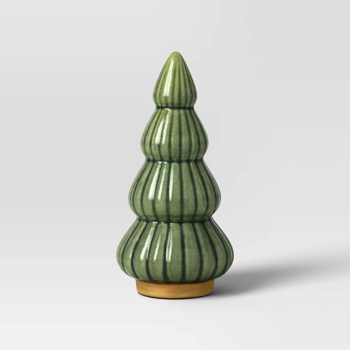 Scalloped Ceramic Tree Green - Threshold™ | Target
