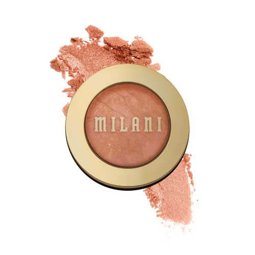 Milani Baked Blush - Bellissimo Bronze (0.12 Ounce) Cruelty-Free Powder Blush - Shape, Contour & Highlight Face for a Shimmery or Matte Finish | Amazon (US)