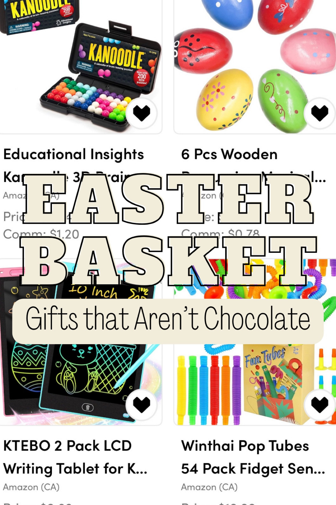 Let’s face it, they’re gonna get chocolate at Easter. But I found some really fun alternatives for their baskets that last longer than just that one day!! (Canadian links)

#LTKfamily #LTKSeasonal #LTKkids