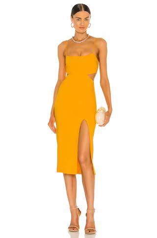 h:ours Haydon Dress in Canary Yellow from Revolve.com | Revolve Clothing (Global)
