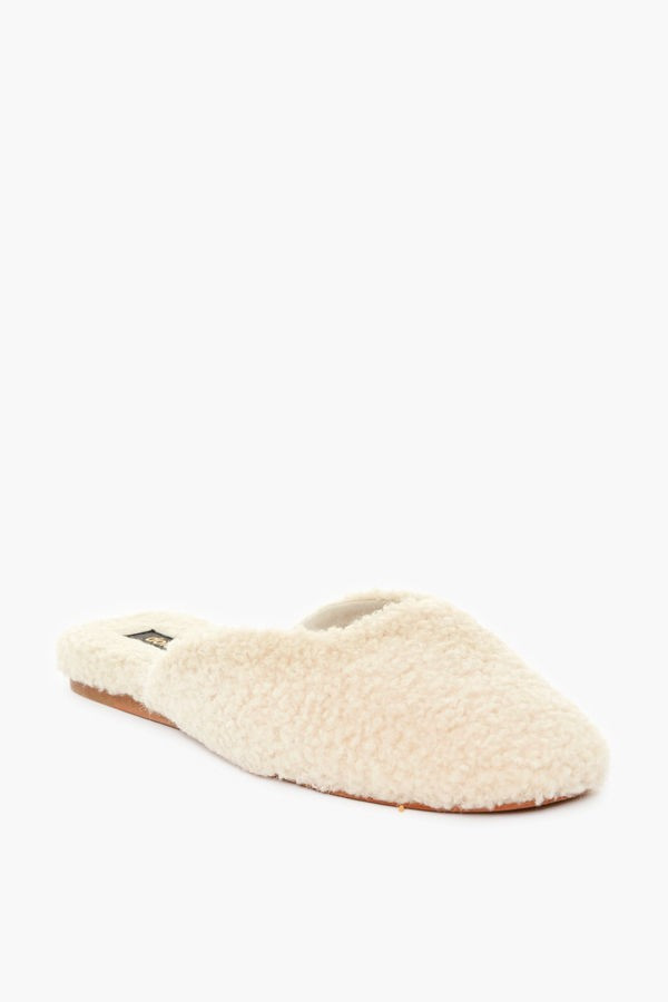 Natural Shearling Saydee Slippers | Tuckernuck (US)