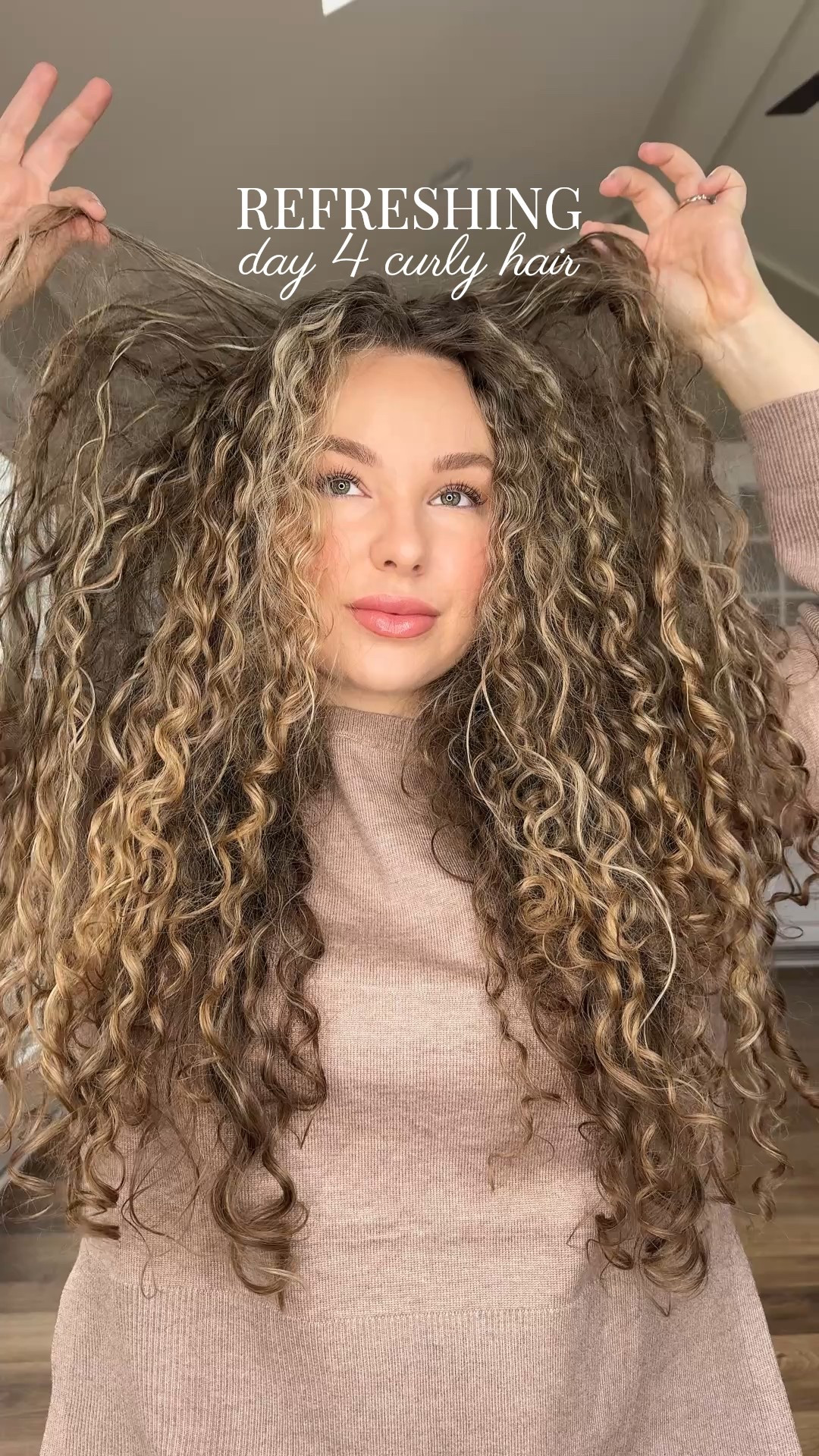 Refreshing day 4 curly hair 🤍 #curlyhair #curlyhaircare #haircare 

#LTKBeauty
