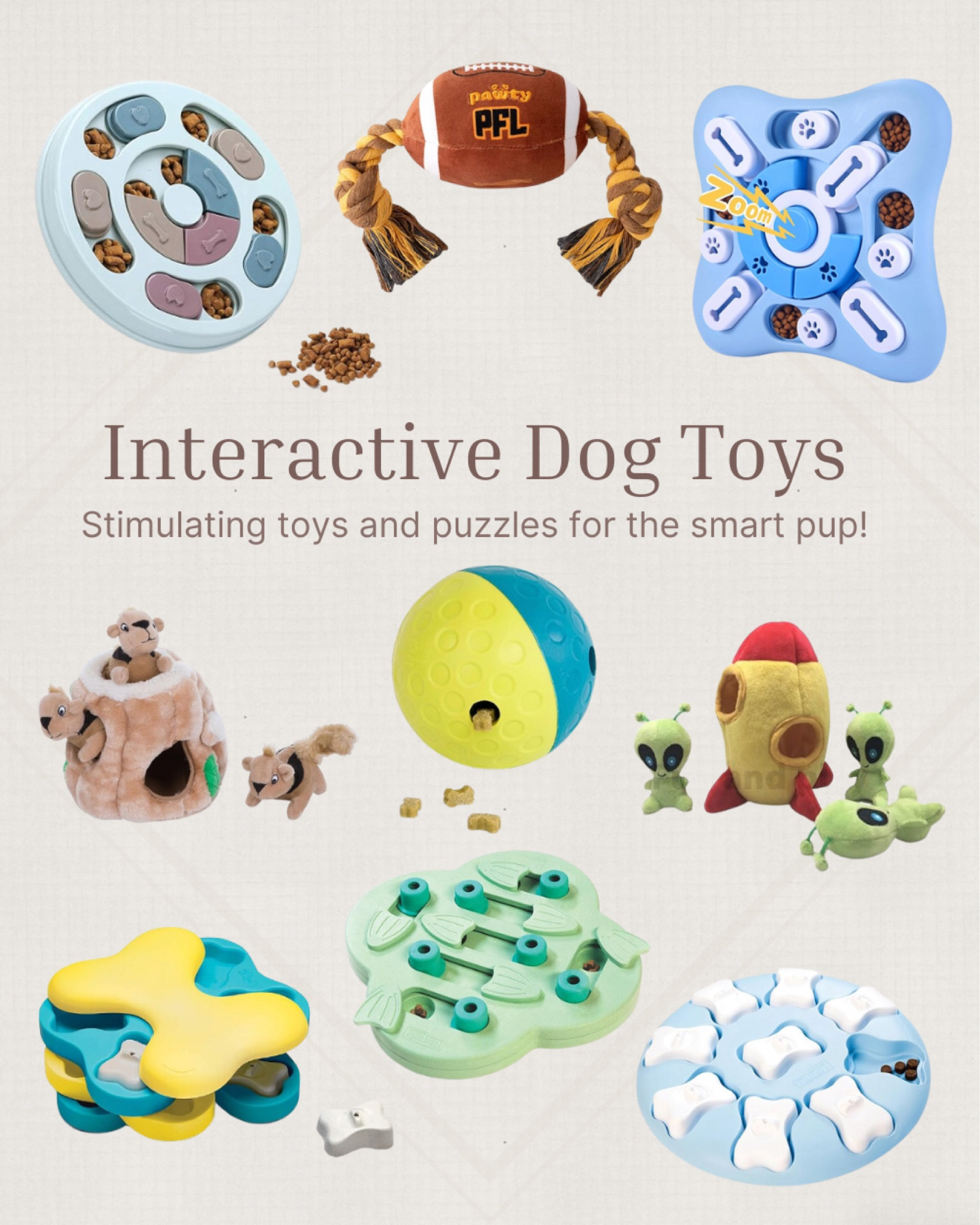 My dog’s favorite enrichment toys and puzzles! Pet must-haves

#LTKGiftGuide #LTKHoliday #LTKHome