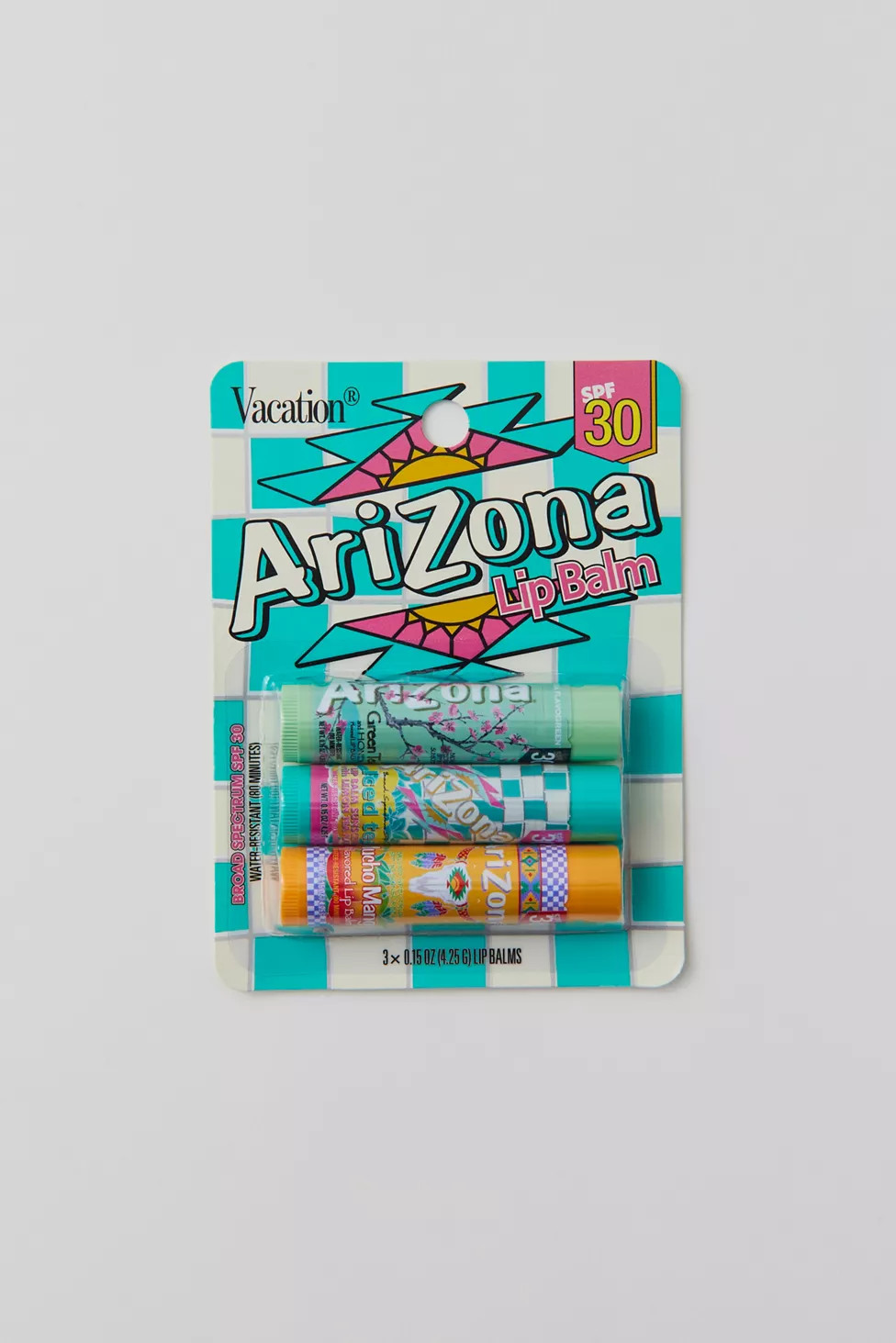 Vacation AriZona Iced Tea SPF 30 Lip Balm Set | Urban Outfitters (US and RoW)