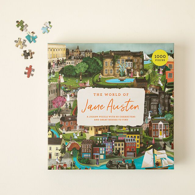 The World of Jane Austen Puzzle | UncommonGoods