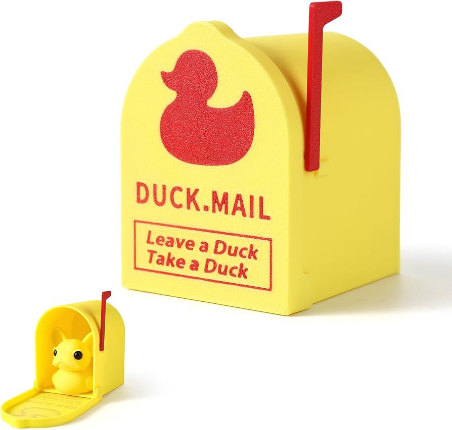 MITCHENIFY Duck Mailbox for Cruise Door, Gift for Duck Hunters, Yellow | Amazon (US)