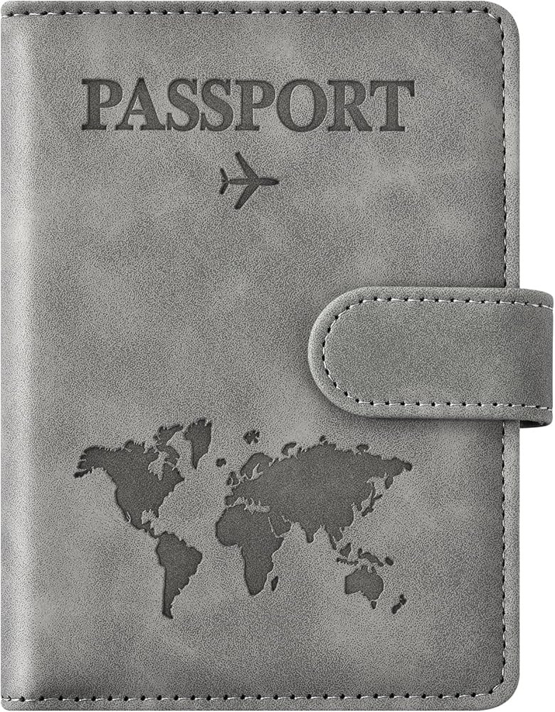 Eoehro Passport Holder for Travel Essentials, Passport Wallet Cover Case for Travel Must Haves Ac... | Amazon (US)