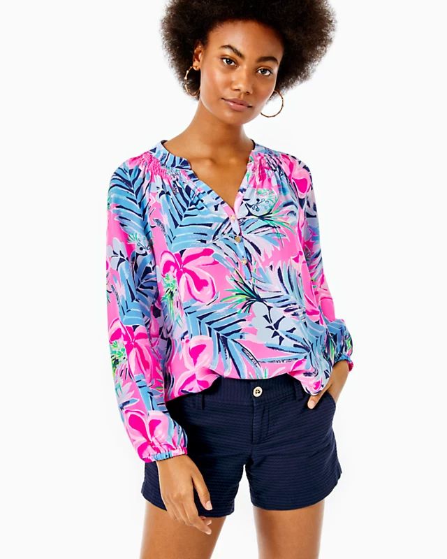 Elsa Silk Top | Lilly Pulitzer