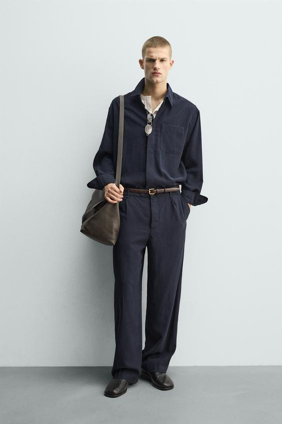 FLOWY RELAXED FIT SHIRT | Zara US