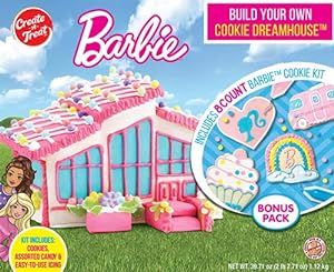 Create-A-Treat Party Cookie Kit - Birthdays, Barbie Vanilla Cookie Dreamhouse and Barbie™ Vanil... | Amazon (US)