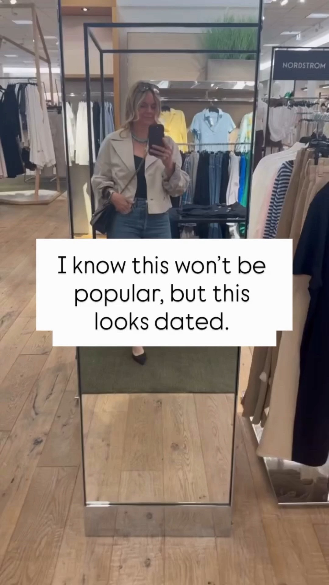 Skinny jeans aren’t the issue — how they’re being styled is.