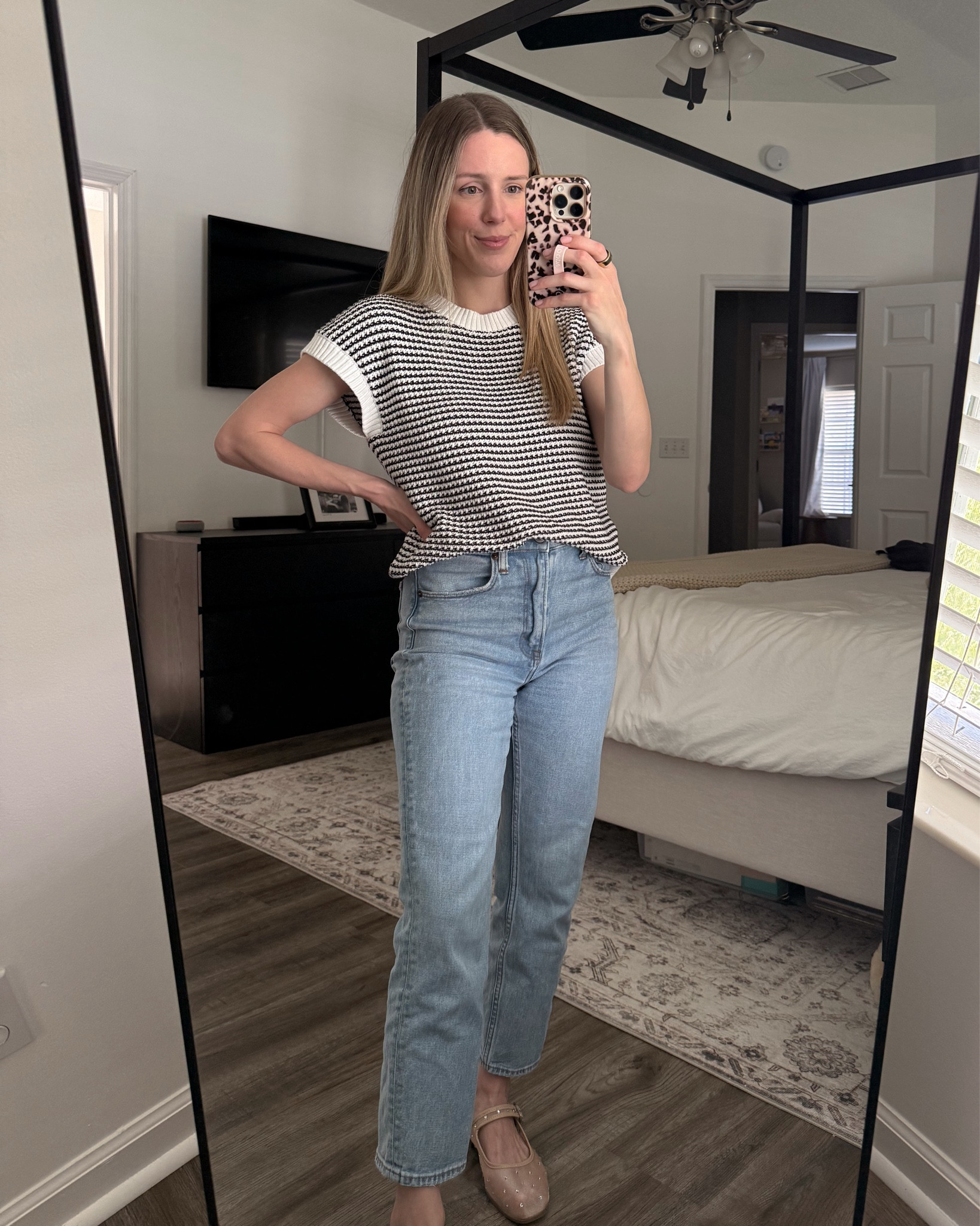 Amazon top in size small / Mary Jane ballet flats 

#LTKStyleTip #LTKShoeCrush #LTKFindsUnder50