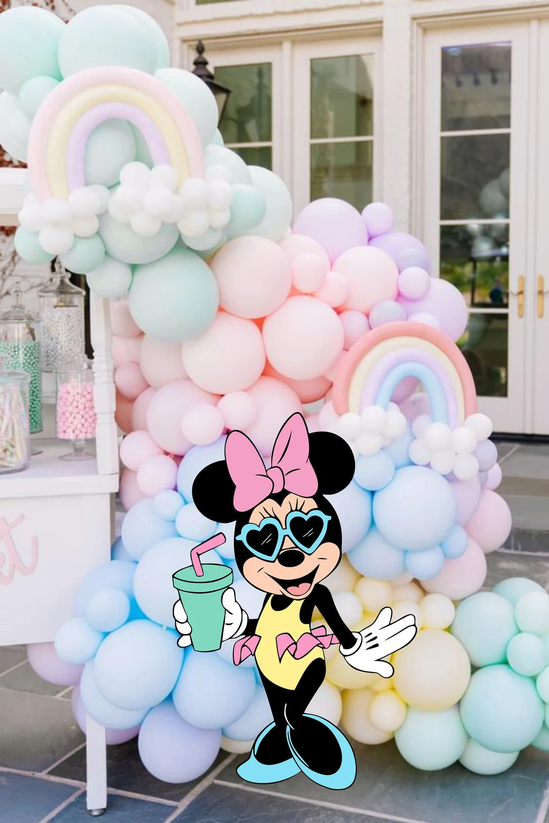 BIG DECOR MOUSE on sale: printable Cutout Decor Mouse printable, Baby Shower, Birthday Party, dig... | Etsy (US)