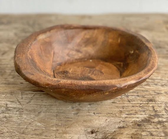 Small hand carved bowl | Etsy (US)