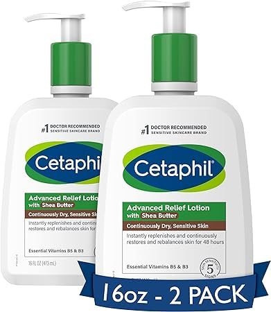 Cetaphil Advanced Radiance Lotion with Shea Butter For Dry, Dull Skin, More Radiant Skin Fragranc... | Amazon (US)