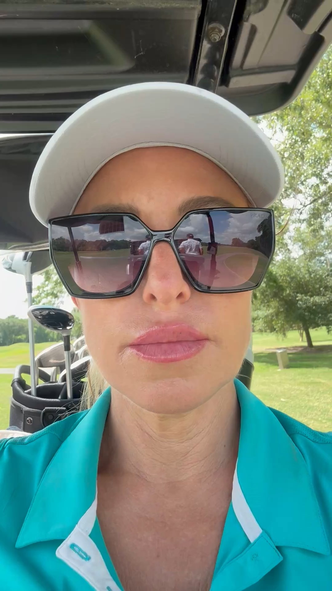 Today’s MVP? Not my golf swing. It’s my Stanley.

Golf outfit
Masters outfit 
Over 40 outfit 

#StanleyOnTheGreen #ForeAndFabulous #SwingSipRepeat #GolfButMakeItHydrated #ChoresInChanel #HighMaintenanceOnTheCourse
