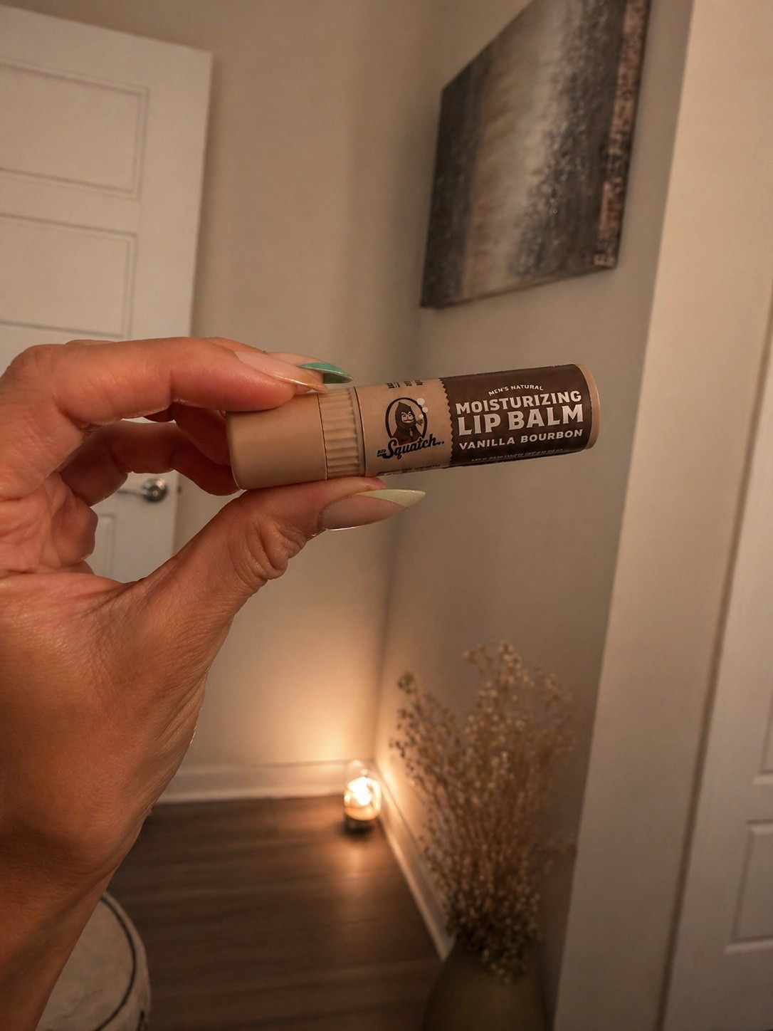 Vanilla bourbon chapstick 

#LTKgrwm #LTKBeauty #LTKselfcare