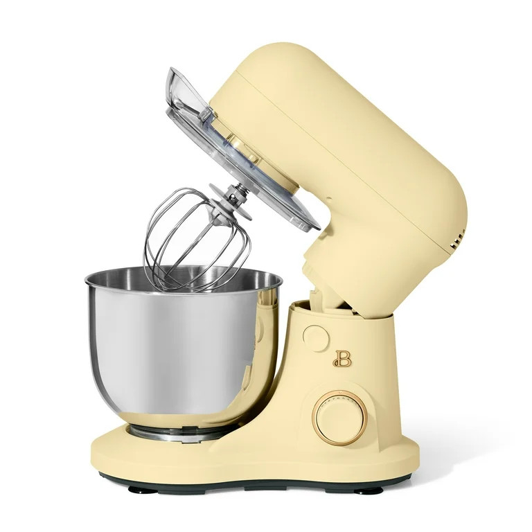 Beautiful 3.5 Qt Stand Mixer with Flat Beater, Dough Hook, Balloon Whisk, Buttercream by Drew Bar... | Walmart (US)