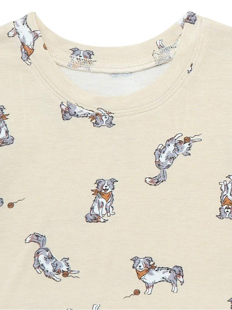 Modern Moments by Gerber Toddler Neutral Super Soft Pajama Set, 2-Piece, Sizes 12 Months-5T | Walmart (US)