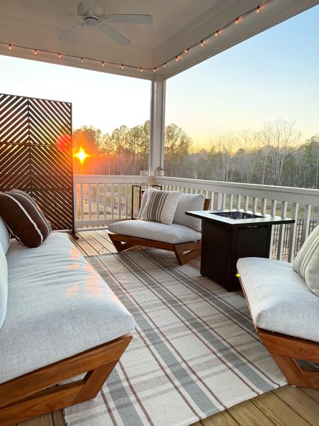 Shop my back porch

More outdoor rug options linked; shown in 5x8

#LTKSeasonal #LTKhome