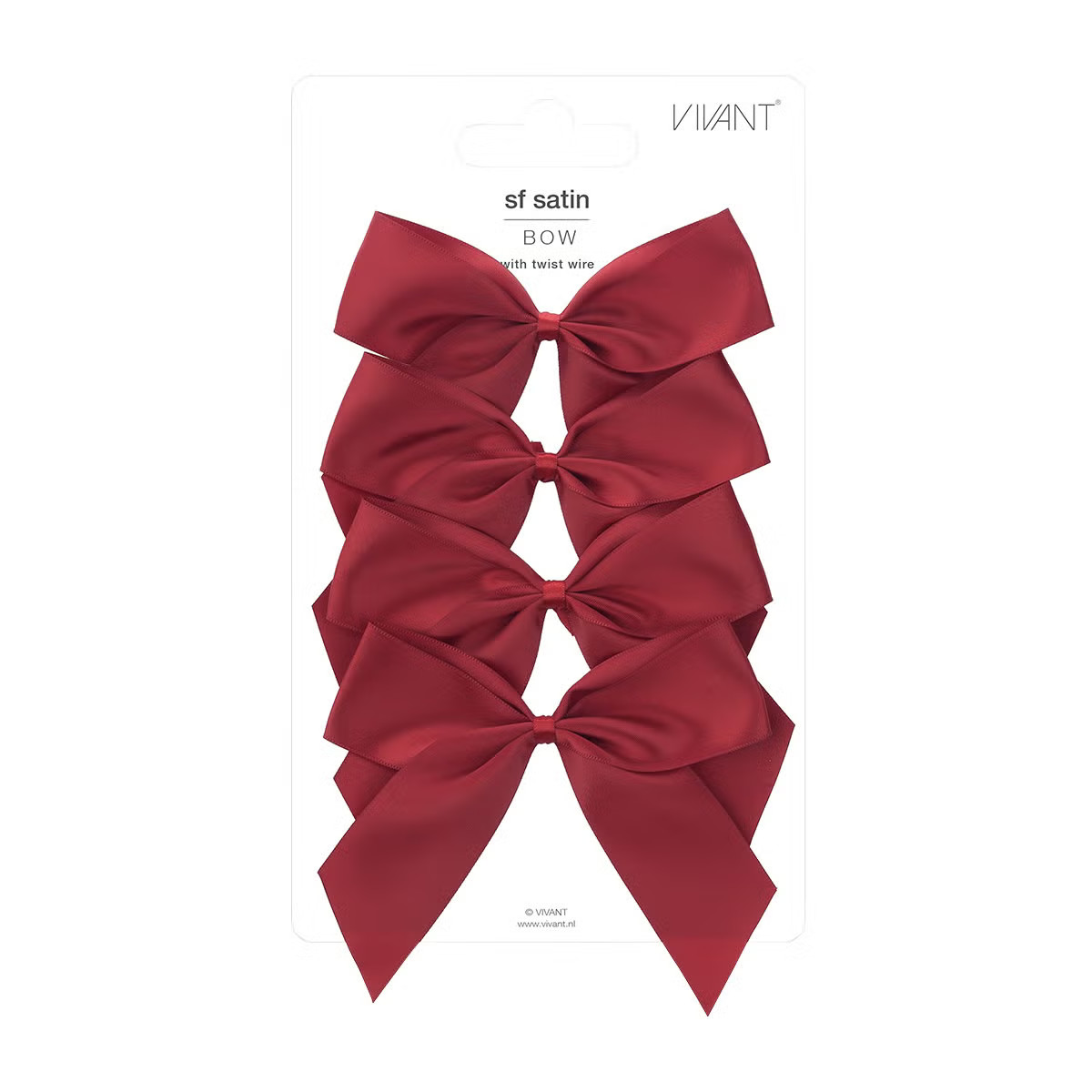 Bow Pre-Tied Satin Ribbon | The Container Store