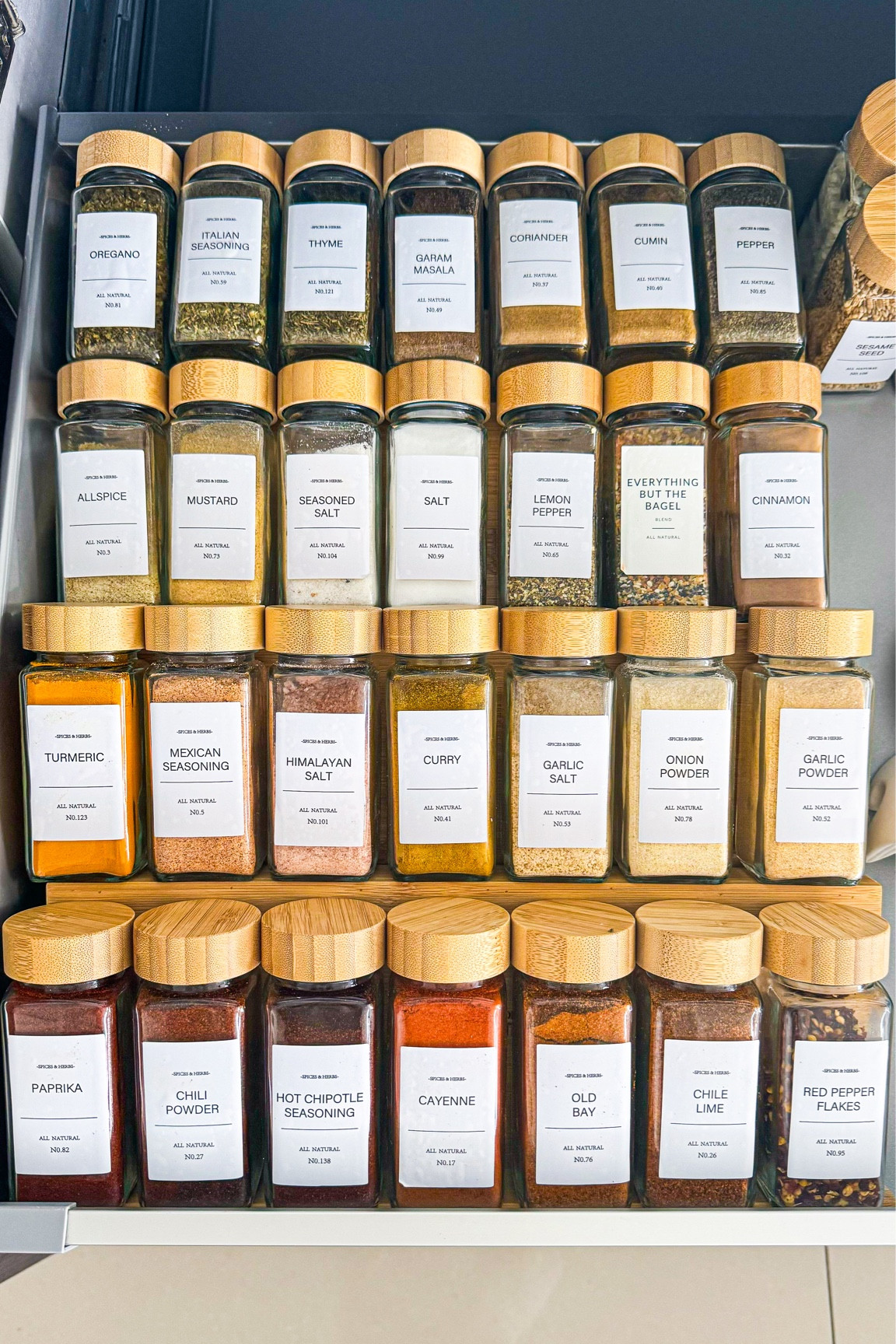 Love this spice organizer!! Comes with a ton of labels making it very easy. 

#LTKhome #LTKU