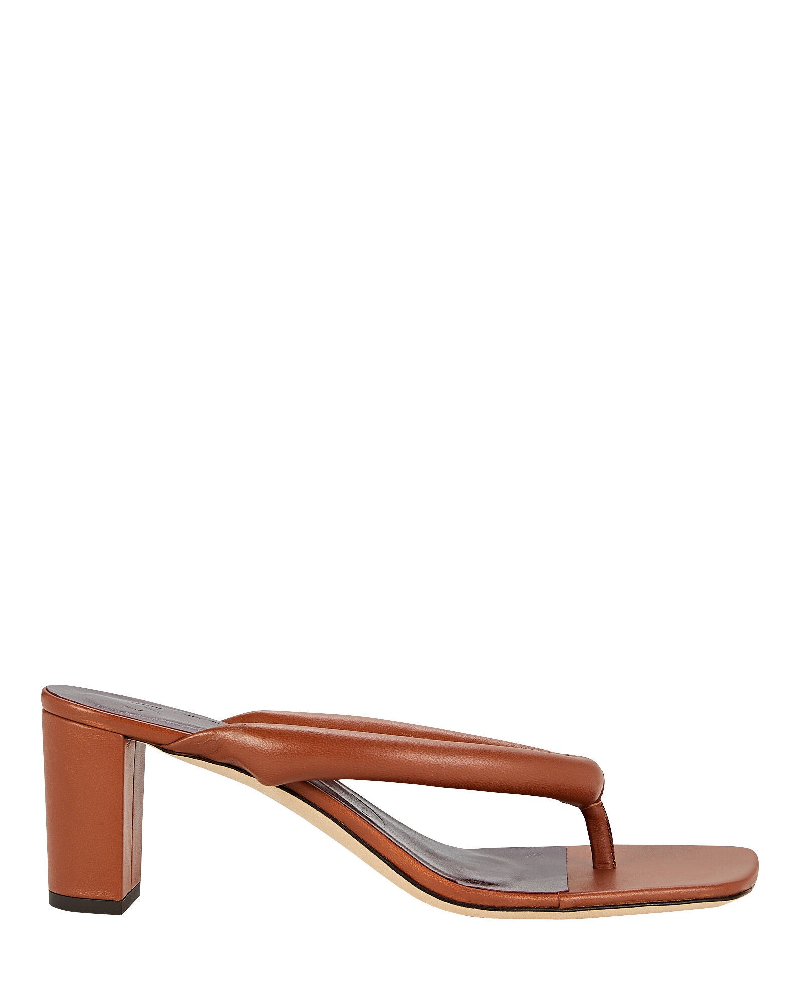 Rio 60 Puffy Leather Thong Sandals | INTERMIX
