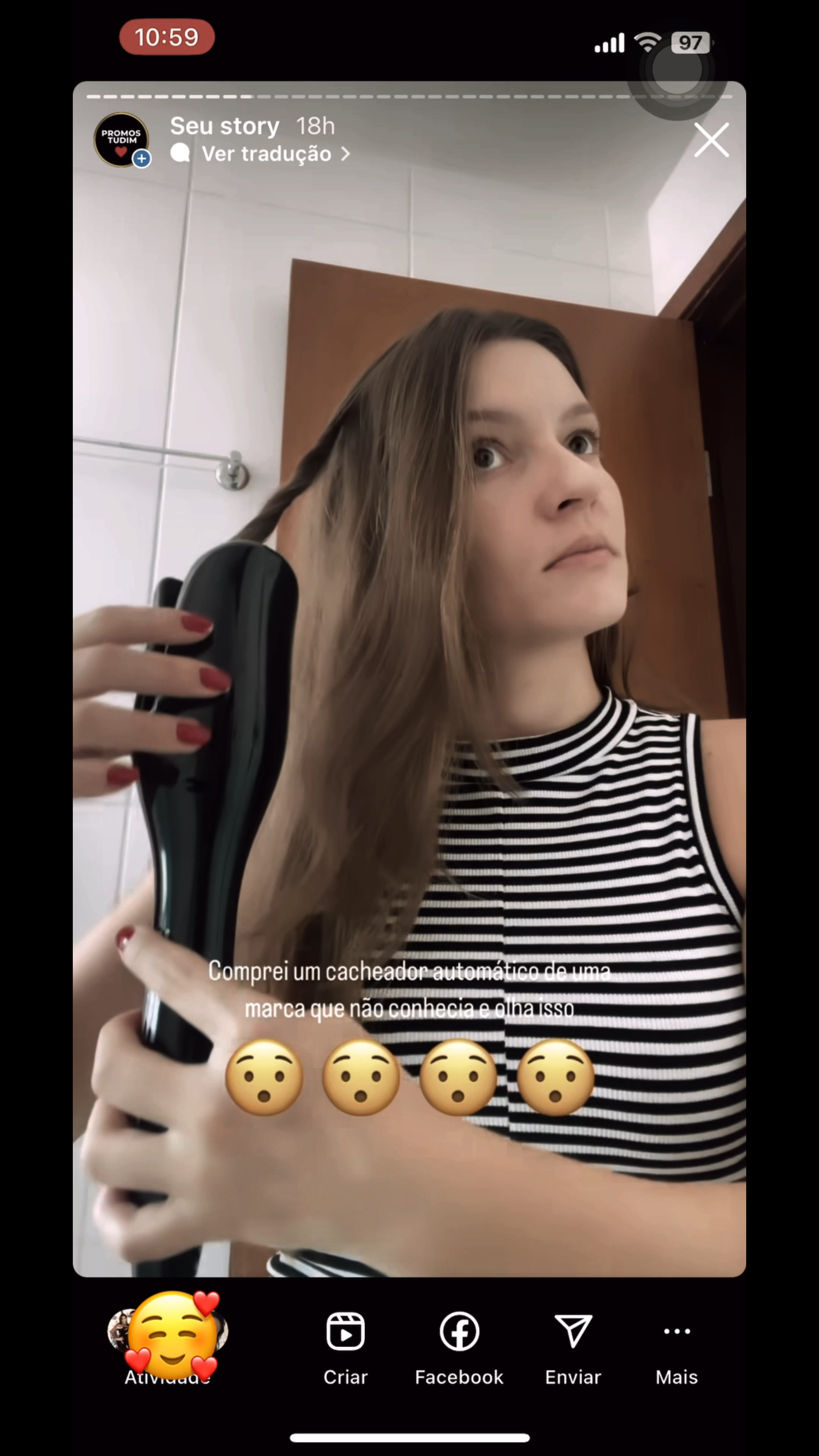 Eu amei esse cacheador 😍

#MeuConteudoLTK

#LTKbeauty #LTKbrasil