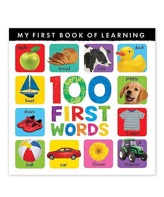 Tiger Tales Picture Books - 100 First Words Paperback | Zulily