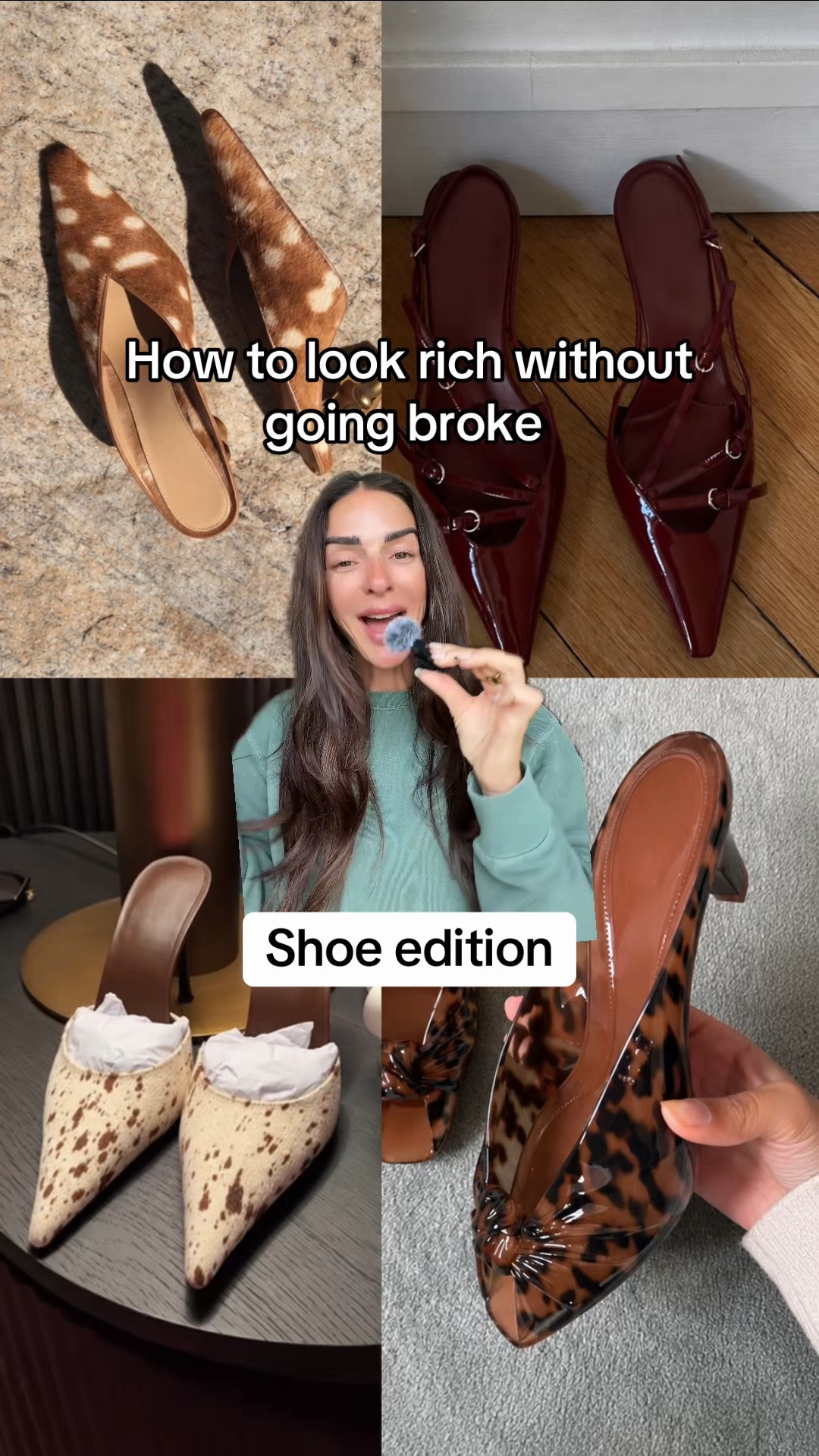 How to look rich without going broke fall shoe edition.