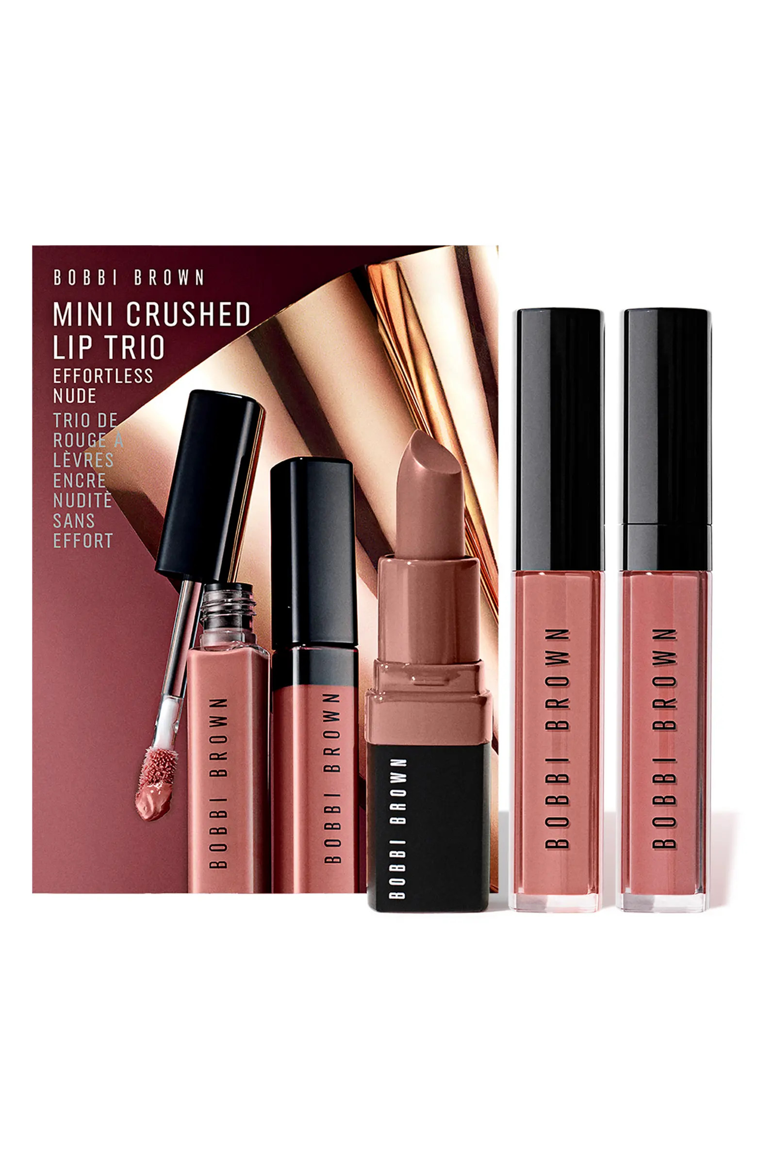 Festive Ready Mini Crushed Lip Trio USD $58 Value | Nordstrom