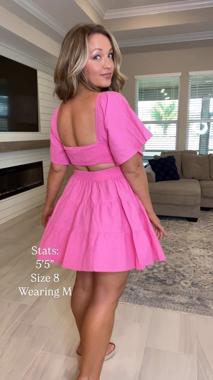 🌸✨Vacation Mode: ON! ✨🌸There's just something about a fun pink dress that makes every vacation feel even more magical. Whether it's twirling through cobblestone streets, sipping a mocktail by the beach, or strolling through a dreamy resort, this Amazon find is the perfect mix of feminine, flirty, and effortlessly chic!
I love how lightweight and breezy it is--plus, it looks high-end on a budget! 😍I'm 5'5", size 8, wearing a medium for reference!

#LTKSpring #VacationStyle #AmazonFashion #AmazonFashion #LTKSpring #LTKTravel #VacationStyle #ResortWear #PinkDress
#AffordableFashion #BeachOutfit #FeminineStyle #PreppyFashion
#ChicOnABudget #AmazonFinds #SpringBreakOutfits #ResortChic #GirlyStyle
#TravelWardrobe

#LTKFindsUnder50 #LTKMidsize #LTKSeasonal