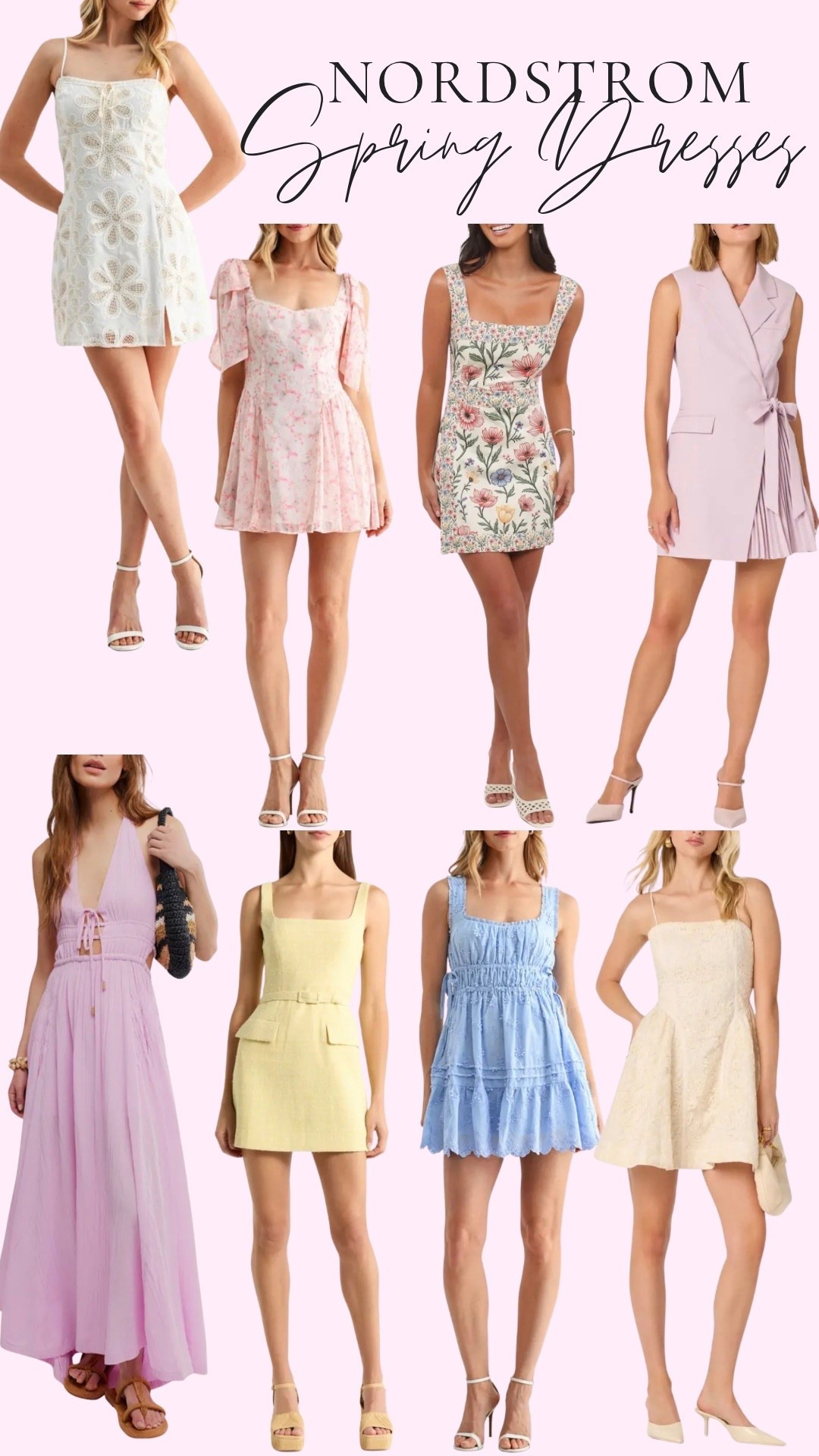 Nordstrom spring dresses, wedding guest dress 

#LTKootd #LTKTravel #LTKWedding