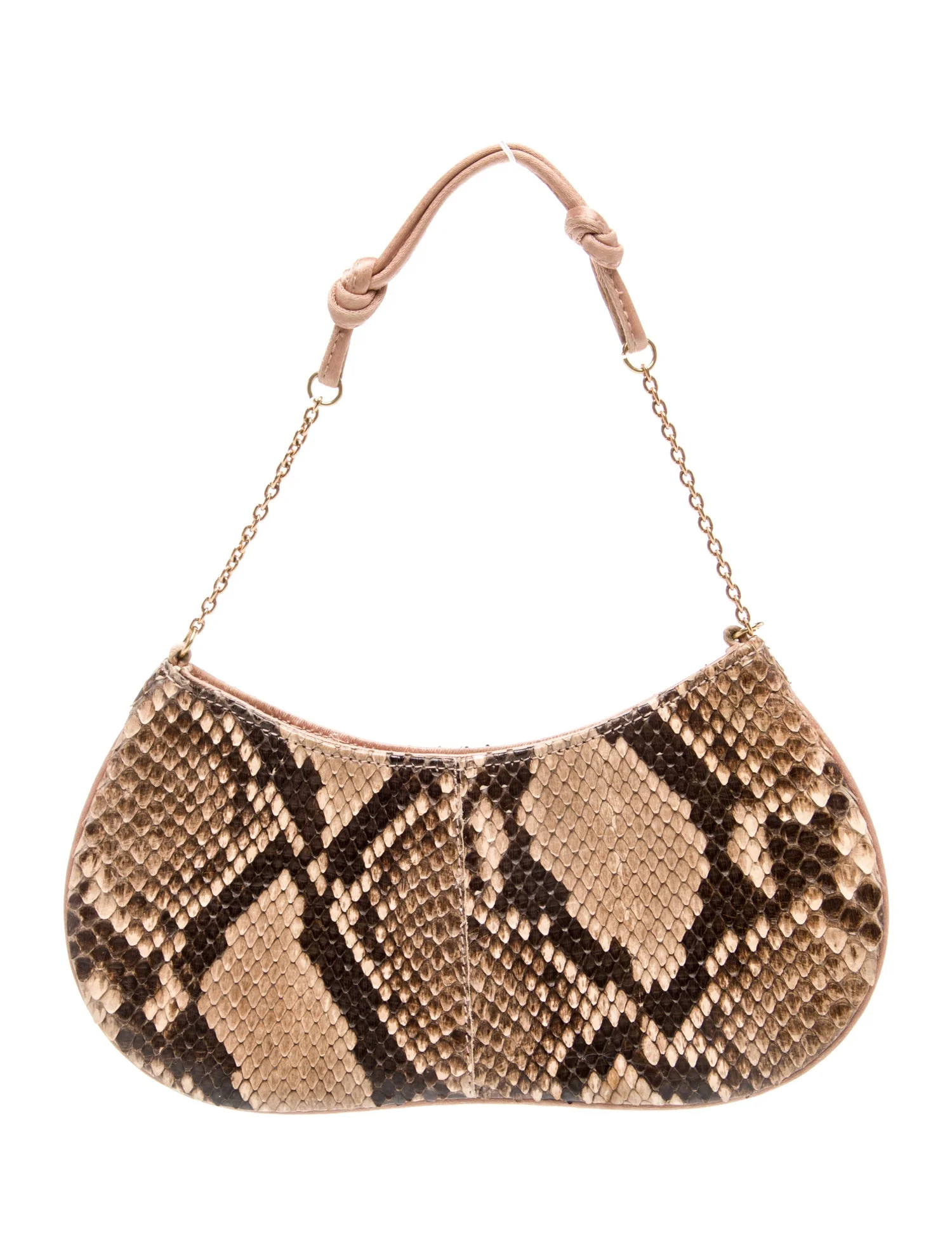 Enameled Metal Triangle Hobo Mini | The RealReal