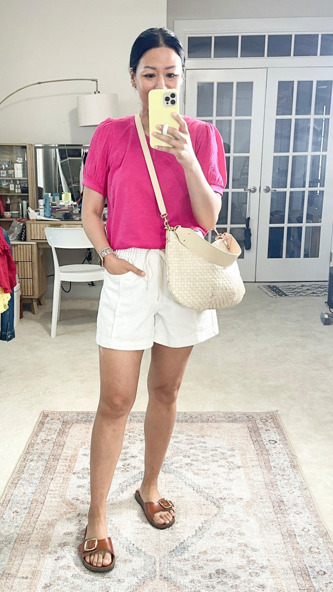 Size small in top and shorts
Sandals are true to size


#LTKSaleAlert #LTKFindsUnder50 #LTKStyleTip