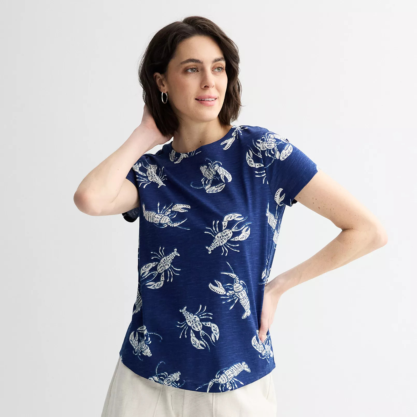 Women's Sonoma Goods For Life® Short-Sleeve Crew Tee | Kohl's