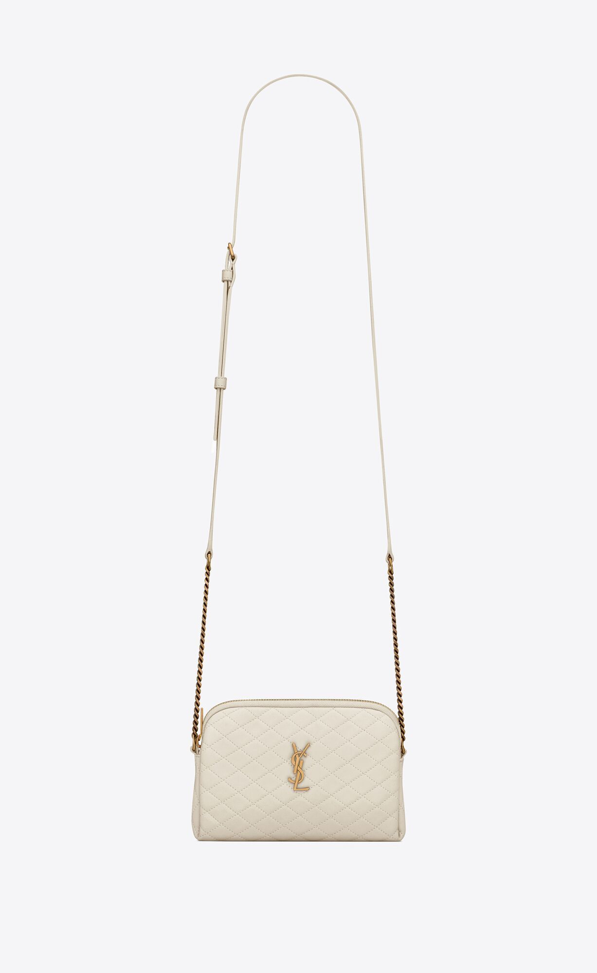 gaby zipped pouch in quilted lambskin | Saint Laurent Inc. (Global)