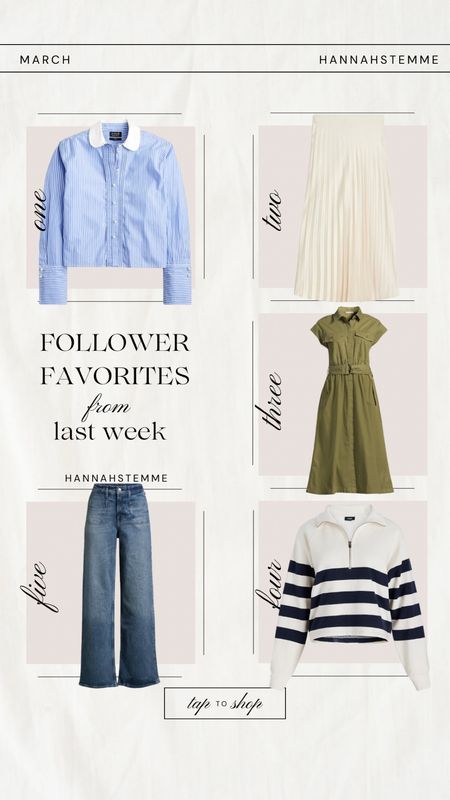 Followers favorites from last week! I love seeing what you are loving and sharing that with others! These are great options for the spring!

#LTKstyletip #LTKworkwear #LTKSeasonal