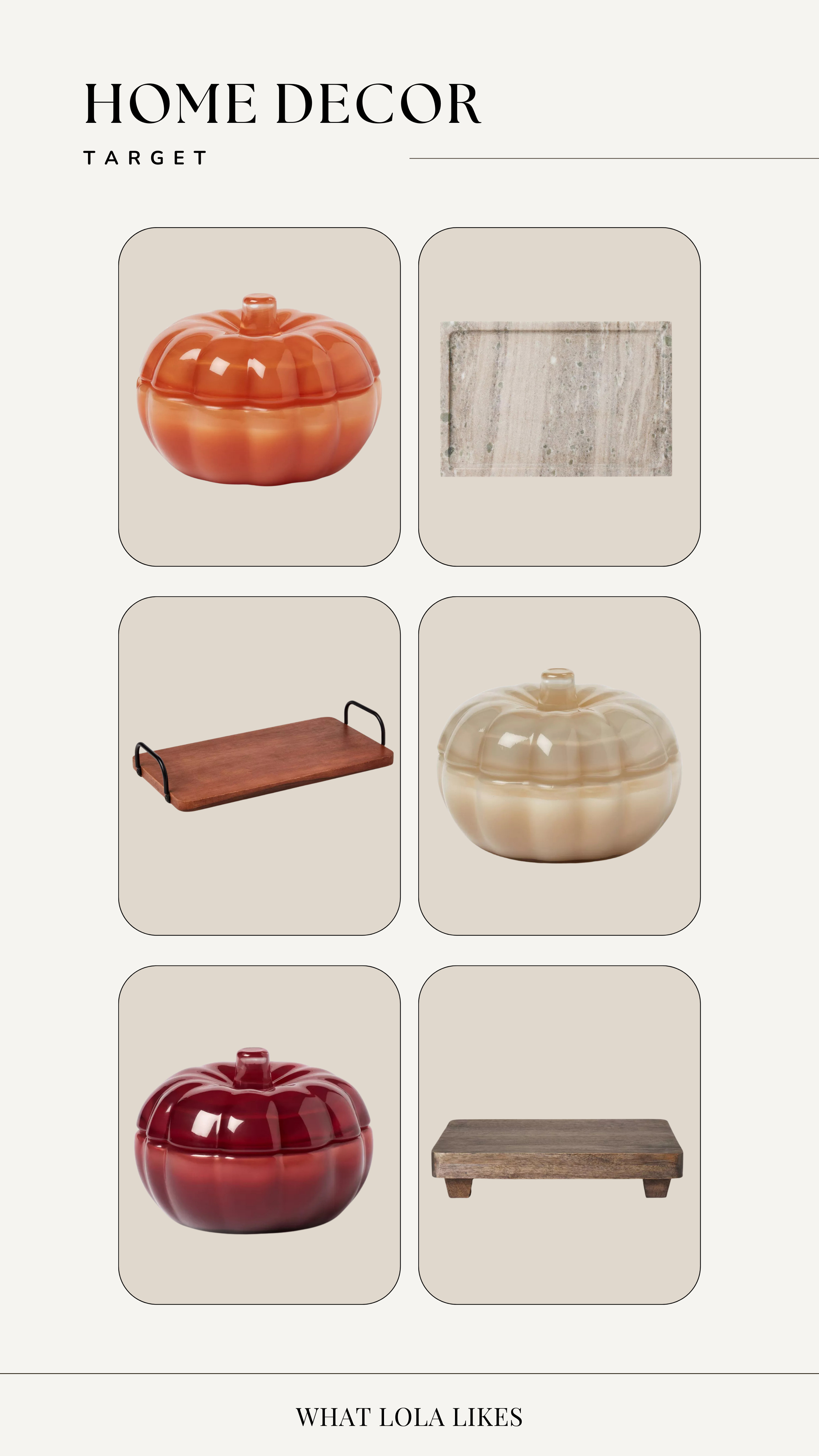 Here are some festive fall candles that are only $5 and decorative trays that are under $25!

Target, Target finds, fall home decor, for the home 

 #LTKHome #LTKFindsUnder50 #LTKStyleTip